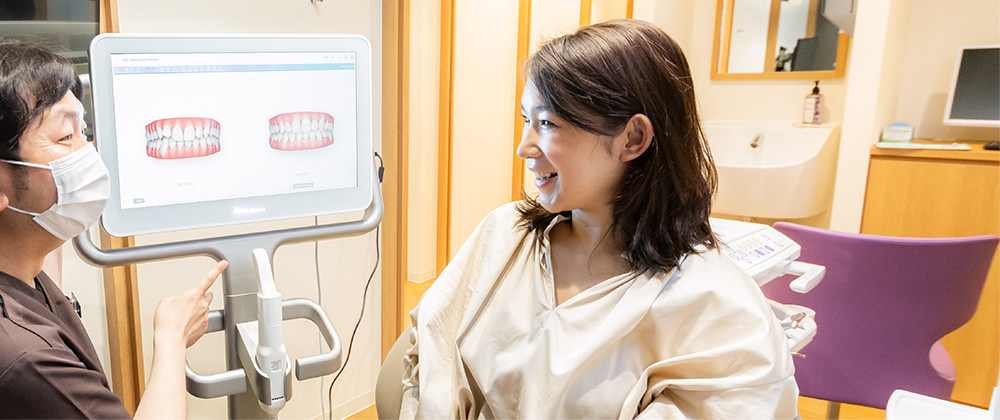 インビザライン Go iTero施術風景